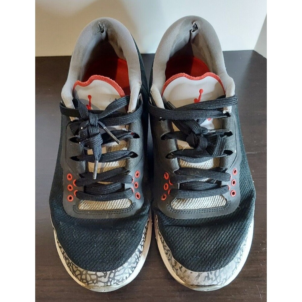 Jordan Zoom Tenacity 88 'Black Cement' 2018 Size 9.5 Sneakers AV5878-002 - Picture 2 of 9